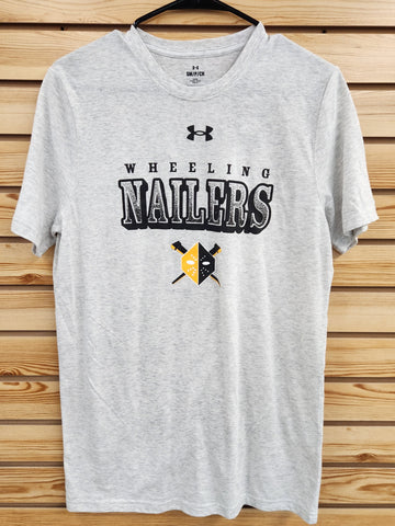 Wheeling Nailers Under Armour Silver T-Shirt