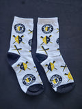 Wheeling Nailers Team Socks White