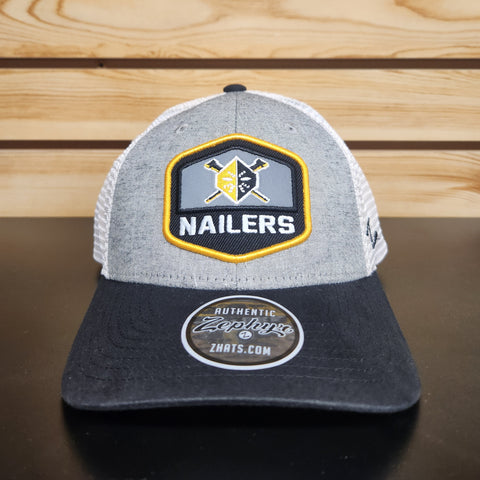 Wheeling Nailers Zephyr Suit Trucker Hat