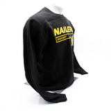 Wheeling Nailers Hockey Black Crew Neck Sweatshirt