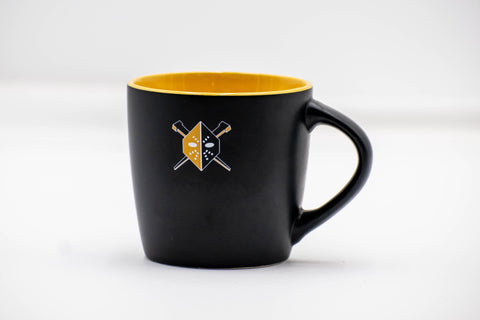 Wheeling Nailers Yellow Mask Coffee Cup