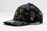 Wheeling Nailers Zephyr Camo Structured Trucker