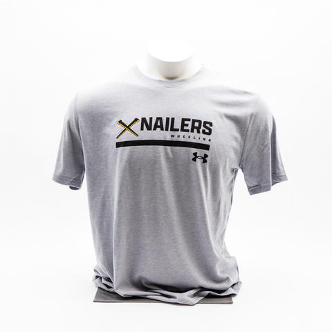 Wheeling Nailers Under Armour Black Bar T-Shirt
