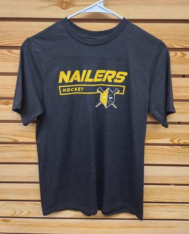 Wheeling Nailers Fast Break T-Shirt Black