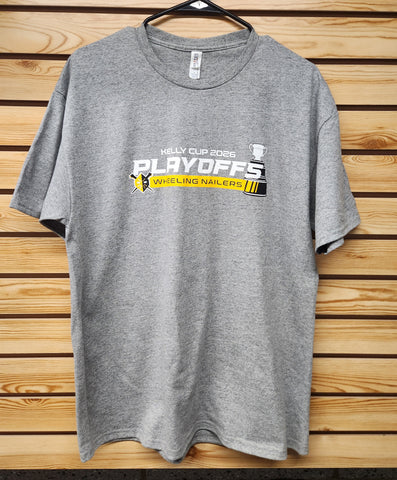 Wheeling Nailers 2026 Playoff T Shirt Round 2