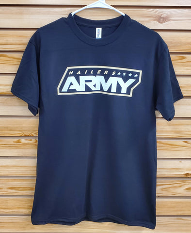 Nailers Army Adult T=Shirt