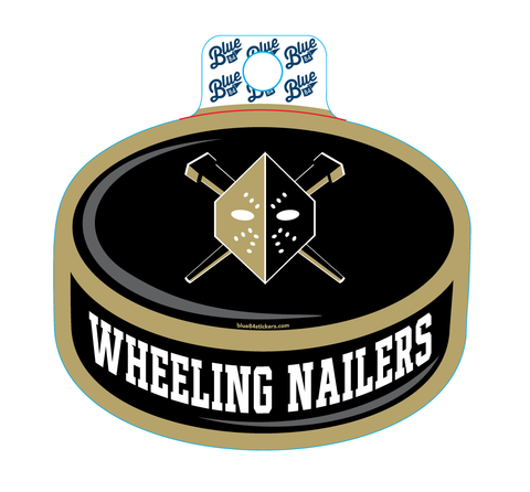 Wheeling Nailers Puck Sticker
