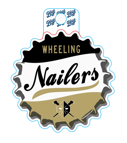 Wheeling Nailers Pop Cap Sticker