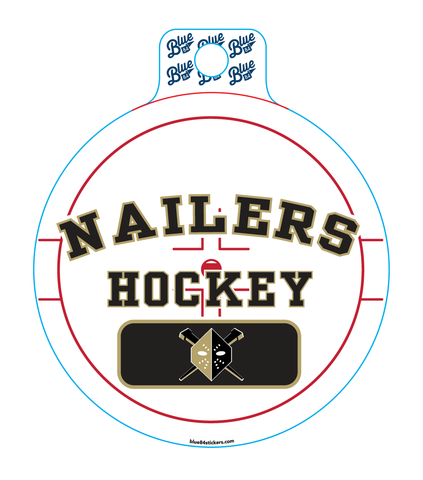Wheeling Nailers Face Off Sticker